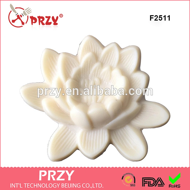 F2511 DIY Cake Tool Decoration Silicone lotus Fondant Mold flower lotus silicone mould