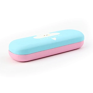Color Floating Cloud Digital Printing Eyewear Case for Children