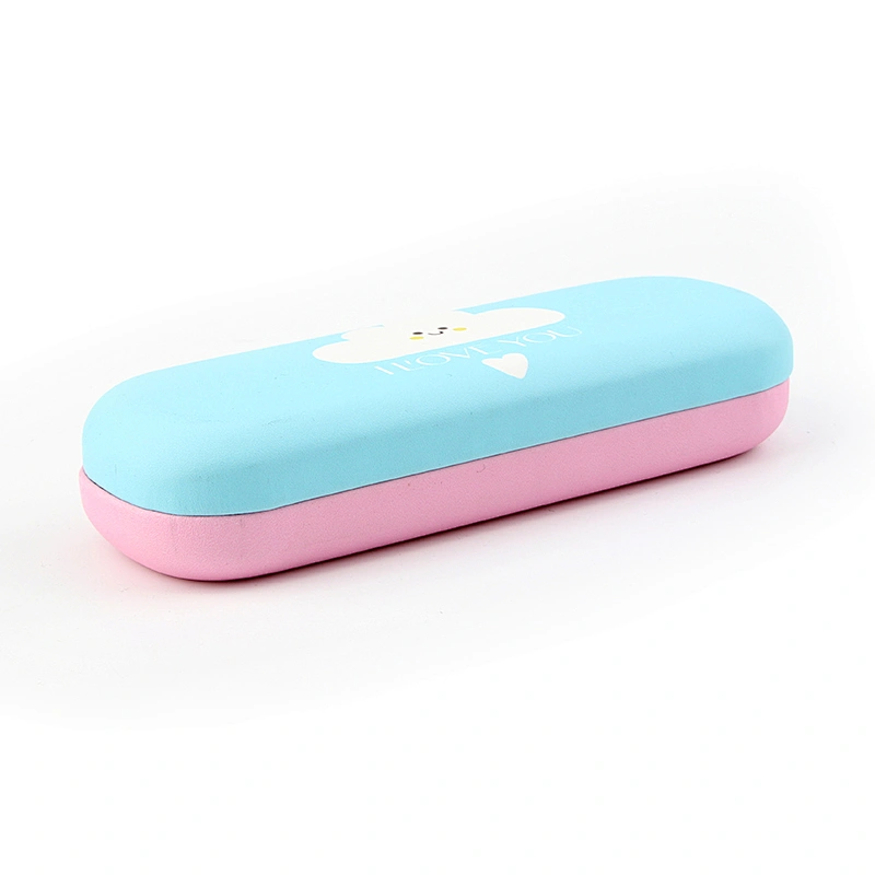 Color Floating Cloud Digital Printing Eyewear Case for Children