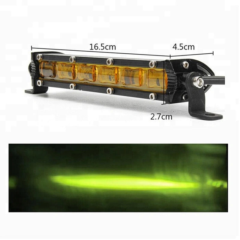 Lightech Cheap Slim 18W Amber White mini led light bar