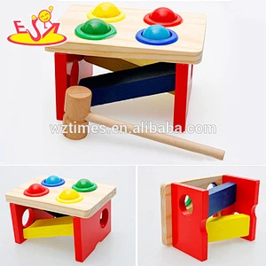 Hölzernes diy Spielzeug des bunten Spielzeugs des Großverkaufs heißes hölzernes diy Spielzeug W11G023