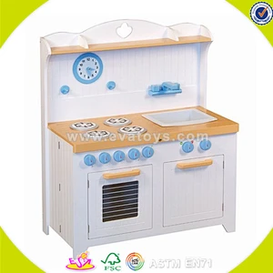 wholesale top quality wooden kids role play kitchen toy popular wooden role play kitchen toy for children W10C040