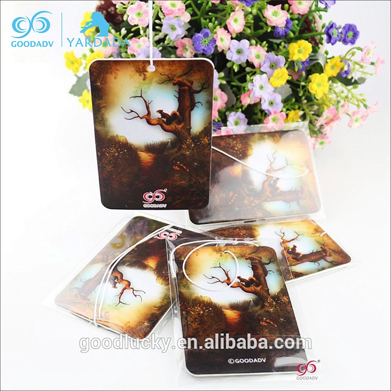 custom central air conditioning smell air freshener paper