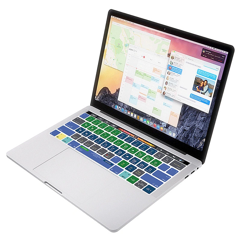 Ali baba Retail serato dj TPU Keyboard Covers Skin Dust Protector Cover for macbook pro 15 13