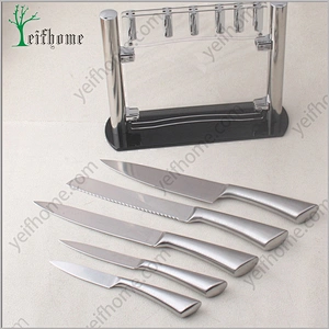 Professional 6pcs stainless steel kitchen equipment knife