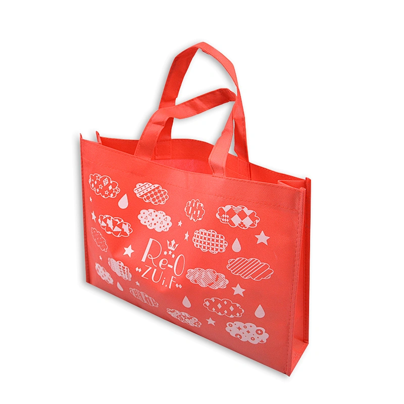 Custom Cheap Wholesale Fashion Soft Foldable Totes Non Woven Fabric Shopping Bag