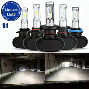 Fanless Headlight 9004 9007 H13 9008 hb2 9005 9006 H7 H4 LED S1 Car Bulbs