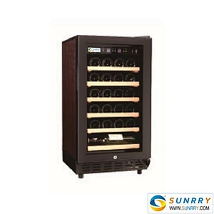 Wooden and Silver Wine Barrel Cooler