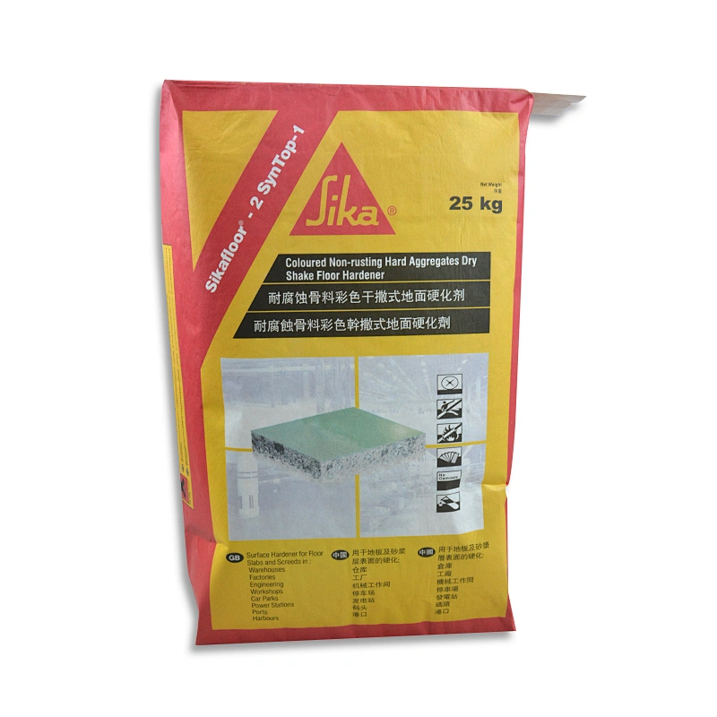 Wholesale moisture proof polyethylene kraft paper cement powder packaging valve bag 20kg 25kg