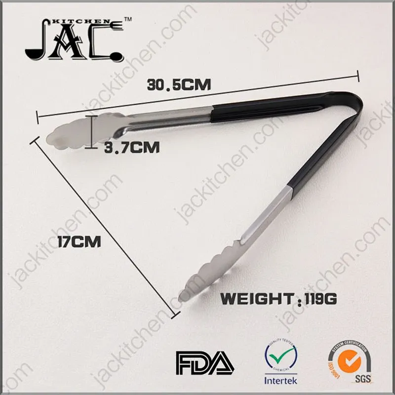 Safe Stainless Steel Pp Tongs For Ice