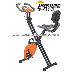 Indoor New design folding X magnetic exercise bike for home use