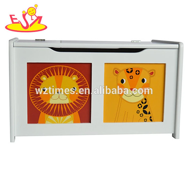 wholesale hottest sale kids wooden storage box high quality children wooden storage box W08C138