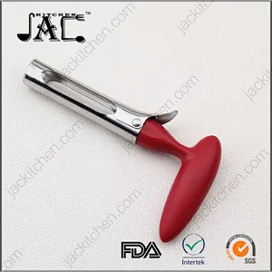 Promotional Flexible Stainless Steel Tpr Pp Silicone Rubber Multifunction Mini Seeder Apple Peeler