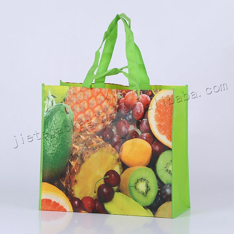 Customized design printing Reusable Bopp Laminated Non Woven Shopping Bag for gift,market