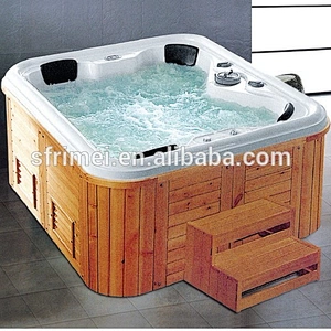 Outdoor Jet Whirlpool SPA Adult Portable Double Whirlpool Massage Bathtub Extra Large
