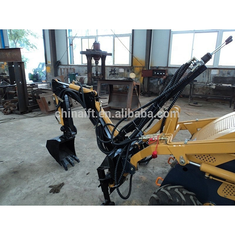 YF380 mini skid steer loader attachments backhoe bucket for sale