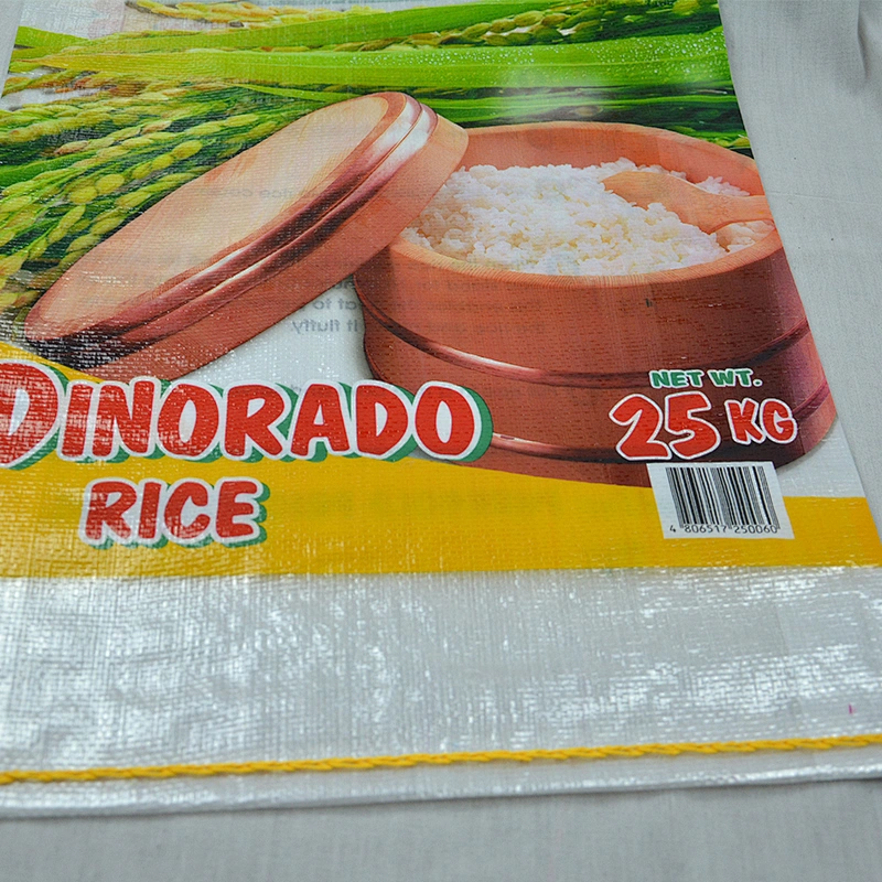 High quality Maize,grain,rice polypropylene storage and durable plastic bag with bopp laminated