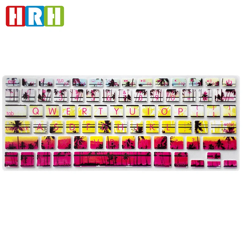beautiful tree design Custom Keyboard Skin Silicone keyboard skin cover keyboard protector for mac book air pro retina 13
