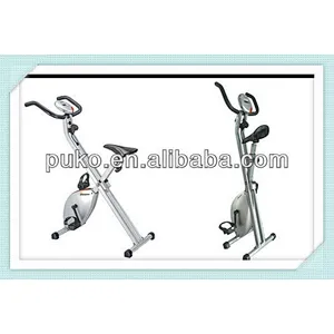 Indoor fitness equipment fashion magnetic folding exercise bike