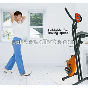 foldable exercise bike two wheels with GS certification
