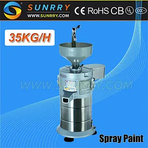 Soya bean grinder 750W soy bean grinder productivity 35kg/h electric soya bean grinder material spray paint (SY-SG35 SUNRRY)
