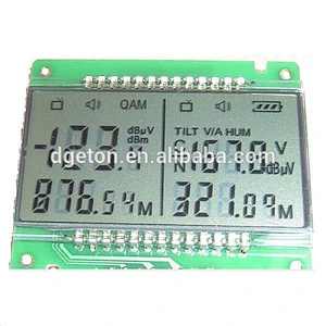 China Reflective Polarizer TN LCD Panel With PIN Connector