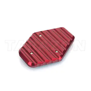 Best performance aluminum universal motorcycle kickstand pad