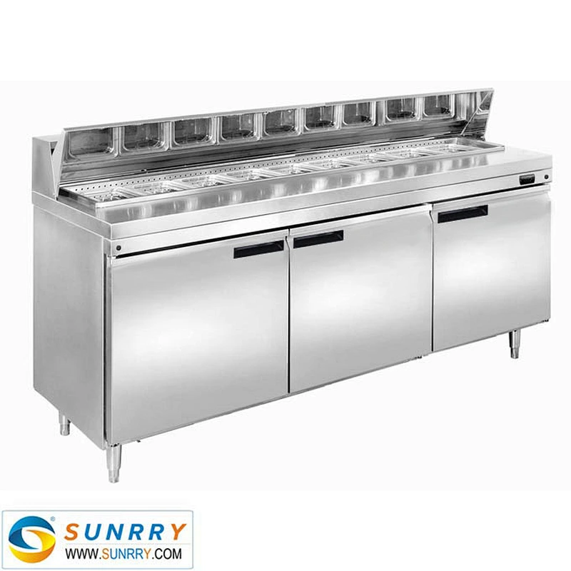 Refrigerated Salad Bar Cooler And Display Three Doors (SY-RST1500S SUNRRY)