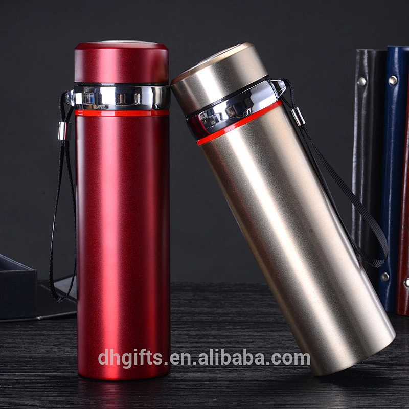 2018 Novelty Luxurious Vacuum Cup Water Mug Stainless Steel Vacuum Flask Business Gift