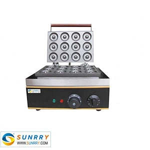 Industrial mini donut machine for 12 PCS per time baked donut machine (SUNRRY SY-DN33C)