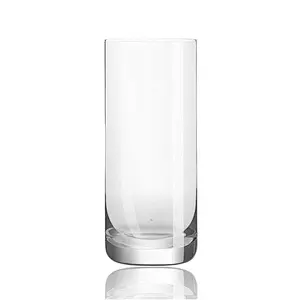 10.5oz Lead Free Highball Glass Tumbler for Water, Juice, Beer, And Cocktail