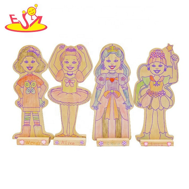 wholesale educational wooden drawing toys for kids W03A078