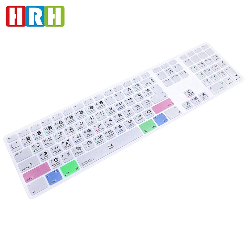 davinci Resolve Shortcut desktop computer skins cover Hotkeys Silicone  keyboard For magic keyboard MLA22LLB/A keyboard skins