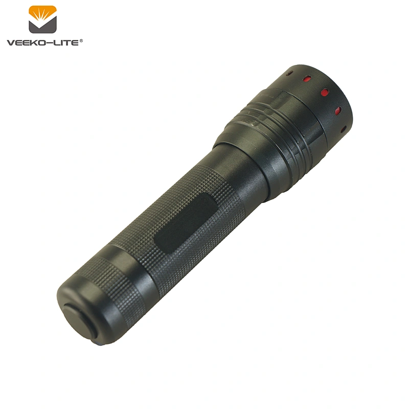 2018 HOT SALE 4AAA BATTERY 400 LUMENS  LED DIMMABLE ALUMINIUM FLASHLIGHT TORCH