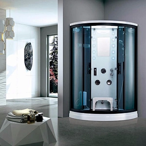 Hot selling luxury shower room home sauna steam room combination