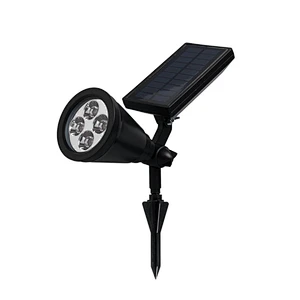Wholesale price garden lighting solar yard light 4 LED solar garden spotlight