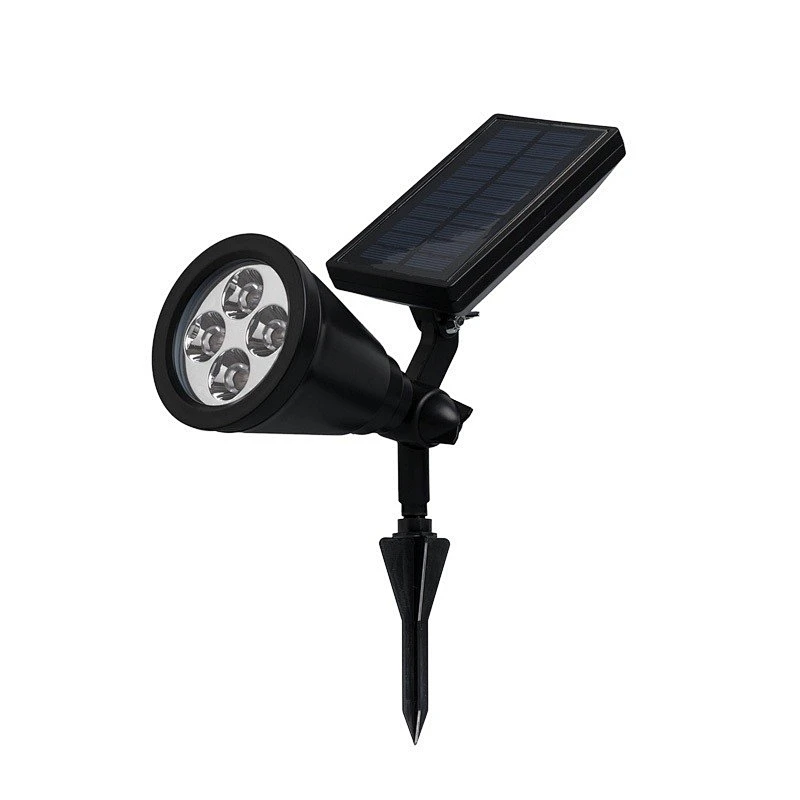 Wholesale price garden lighting solar yard light 4 LED solar garden spotlight