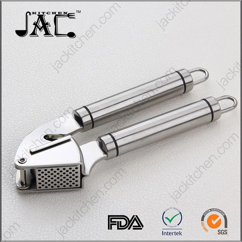 Kitchen Gadgets Practical Stainless Steel Garlic Crusher Grinder