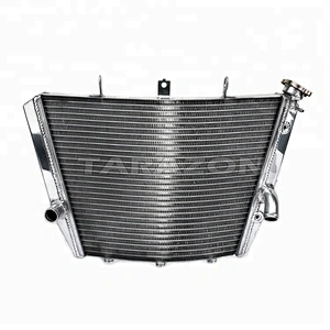 High performance brazed aluminum motorcycle radiator for Suzuki GSXR1000