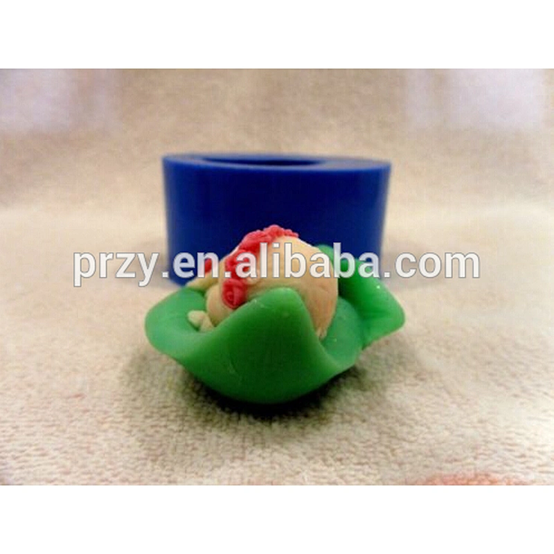Angel on a leaf silicone mold soap silicone muold and Angel candles silicone mold