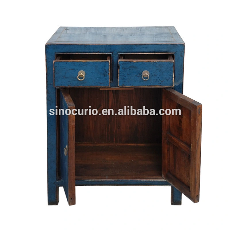 wholesale furniture china vintage furniture in bedroom high glossy night stand