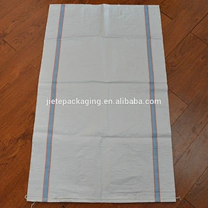 Cheap white pp woven bag for flour, 15kg pp bag washing powder