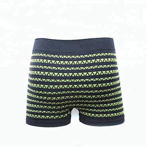 Hot selling Custom Made Stripes Men Boxer Briefs Plain Underwear