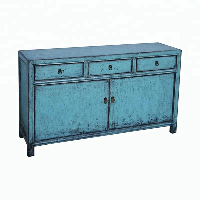 wholesale chinese antique reproduction lacquered vintage buffet furniture
