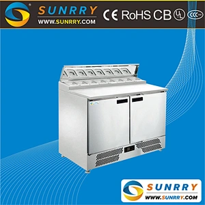 Bench Top Sandwich Bar Refrigeration Equipment For Salad 5 Pans (SY-RST900S-1 SUNRRY)