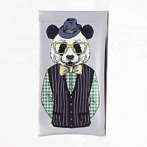 Custom Printing Soft Pouch Sunglasses Case Glasses Pouch