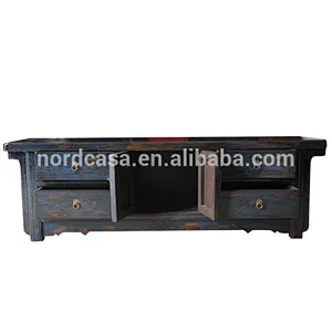 Chinese antique reproduction living room tv cabinet