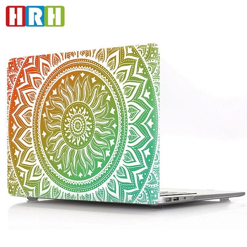 Mandala Flower pattern plastic protective case For Macbook Pro 13 15 Touch Bar