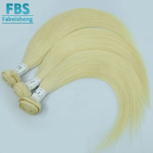 wholesale top quality straight #613 blonde hair bundles remy hair with lace closure