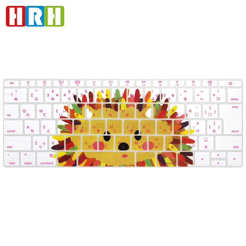 japan Version Keyboard Cover Skin keyboard dust cover for MacBook Retina 12 inch Japanese Keyboard Silicone Protector